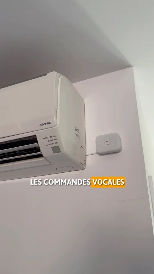 Une climatisation sans wifi ni application, pilotée à la voix